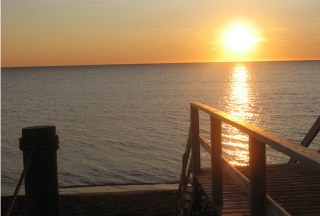 Caissie Cape beach sunset